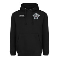 Black CHICAGO P.D - DETECTIVE JAY HALSTEAD - INTELLIGENCE BADGE VEST Heavyweight Hoodie - FloraArt
