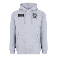 Heather Grey CHICAGO P.D - DETECTIVE JAY HALSTEAD - INTELLIGENCE BADGE VEST Heavyweight Hoodie - FloraArt