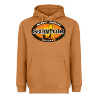 Meerkat Survivor Outwit, Outplay, Outlast Heavyweight Hoodie - FloraArt