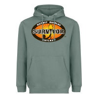Sage Survivor Outwit, Outplay, Outlast Heavyweight Hoodie - FloraArt
