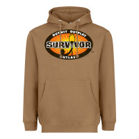 Toasted Coconut Survivor Outwit, Outplay, Outlast Heavyweight Hoodie - FloraArt