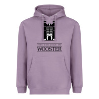 Lavender college of wooster Heavyweight Hoodie - FloraArt