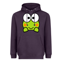 Plum keroppi Heavyweight Hoodie - FloraArt