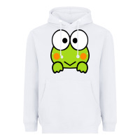 White keroppi Heavyweight Hoodie - FloraArt