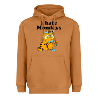 Meerkat i hate monday Heavyweight Hoodie - FloraArt