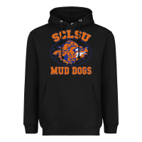 Black Sclsu Muddogs Heavyweight Hoodie - FloraArt
