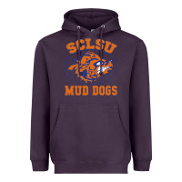 Plum Sclsu Muddogs Heavyweight Hoodie - FloraArt