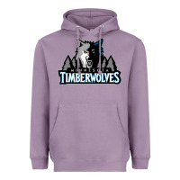 Lavender timberwolves Heavyweight Hoodie - FloraArt