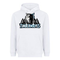 White timberwolves Heavyweight Hoodie - FloraArt