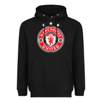 Black United manchester Heavyweight Hoodie - FloraArt