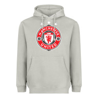 Moon Dust United manchester Heavyweight Hoodie - FloraArt