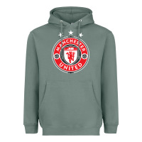 Sage United manchester Heavyweight Hoodie - FloraArt