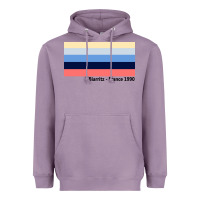 Lavender biarritz france 1990 Heavyweight Hoodie - FloraArt