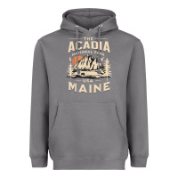 Storm acadia national park maine nature hike outdoors vintage t shirt Heavyweight Hoodie - ArtMosaic