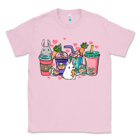 Bubblegum Pink Easter Day coffee drink Classic Tee - HowdyJamesFarm