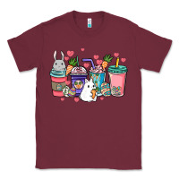 Burgundy Easter Day coffee drink Classic Tee - HowdyJamesFarm
