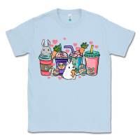 Dusty Blue Easter Day coffee drink Classic Tee - HowdyJamesFarm