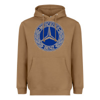 Toasted Coconut white amg Heavyweight Hoodie - ArtMosaic