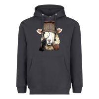 Smoke Detective Sheep Lamb Spy Investigator Farmer Sheep Lover 53 Heavyweight Hoodie - ArtMosaic
