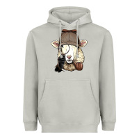 Moon Dust Detective Sheep Lamb Spy Investigator Farmer Sheep Lover 53 Heavyweight Hoodie - ArtMosaic