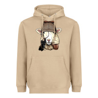 Mushroom Detective Sheep Lamb Spy Investigator Farmer Sheep Lover 53 Heavyweight Hoodie - ArtMosaic