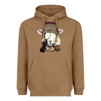 Toasted Coconut Detective Sheep Lamb Spy Investigator Farmer Sheep Lover 53 Heavyweight Hoodie - ArtMosaic