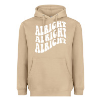 Mushroom alright alright alright Heavyweight Hoodie - ArtMosaic