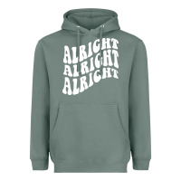Sage alright alright alright Heavyweight Hoodie - ArtMosaic
