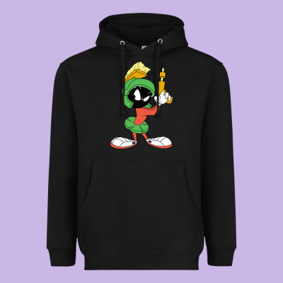 Marvin The Martian Looney Heavyweight Hoodie Designed By Artmosaic