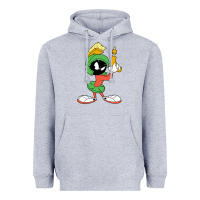 Heather Grey marvin the martian looney Heavyweight Hoodie - ArtMosaic