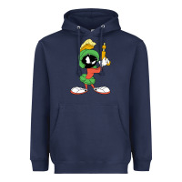 Navy marvin the martian looney Heavyweight Hoodie - ArtMosaic