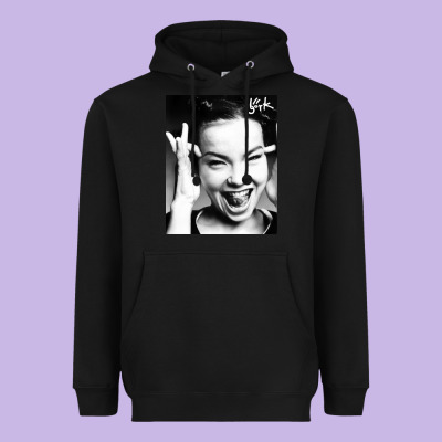 My Name Is Bjork [tw] Heavyweight Hoodie Designed By Artmosaic