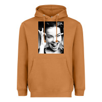 Meerkat my name is bjork [tw] Heavyweight Hoodie - ArtMosaic