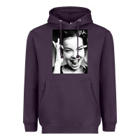 Plum my name is bjork [tw] Heavyweight Hoodie - ArtMosaic