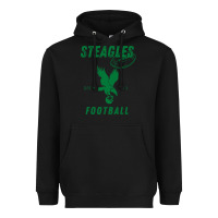 Black steagles football est 1943 phil phit combine team pullover hoodie Heavyweight Hoodie - ArtMosaic