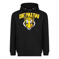 Black depauw clubs Heavyweight Hoodie - ArtMosaic