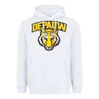 White depauw clubs Heavyweight Hoodie - ArtMosaic