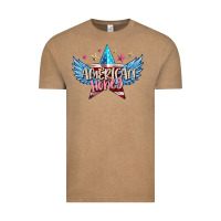Vintage Coffee American honey 4th of july Vintage Tee - FaDigitalArtStudio