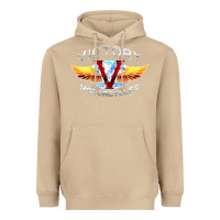 Mushroom Victory Motorcycles Heavyweight Hoodie - ArtMosaic