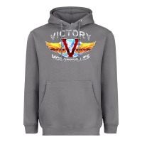 Storm Victory Motorcycles Heavyweight Hoodie - ArtMosaic
