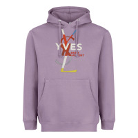 Lavender yvessaintlaurent Heavyweight Hoodie - ArtMosaic