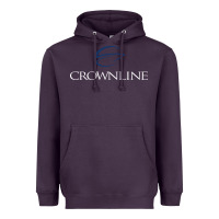 Plum Crownline Boats Heavyweight Hoodie - ArtMosaic