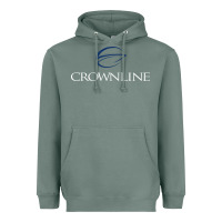 Sage Crownline Boats Heavyweight Hoodie - ArtMosaic