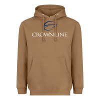 Toasted Coconut Crownline Boats Heavyweight Hoodie - ArtMosaic