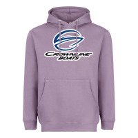 Lavender Crownline Boats Heavyweight Hoodie - ArtMosaic