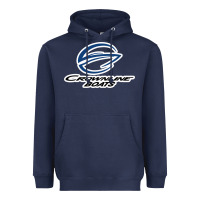 Navy Crownline Boats Heavyweight Hoodie - ArtMosaic