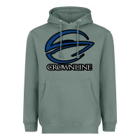 Sage Crownline Boats Heavyweight Hoodie - ArtMosaic