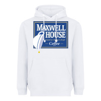 White maxwell house Heavyweight Hoodie - ArtMosaic
