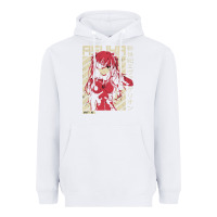 White asuka evangelion Heavyweight Hoodie - ArtMosaic