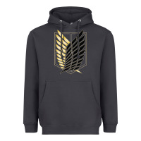 Smoke Shingekis no kyojinn Heavyweight Hoodie - ArtMosaic